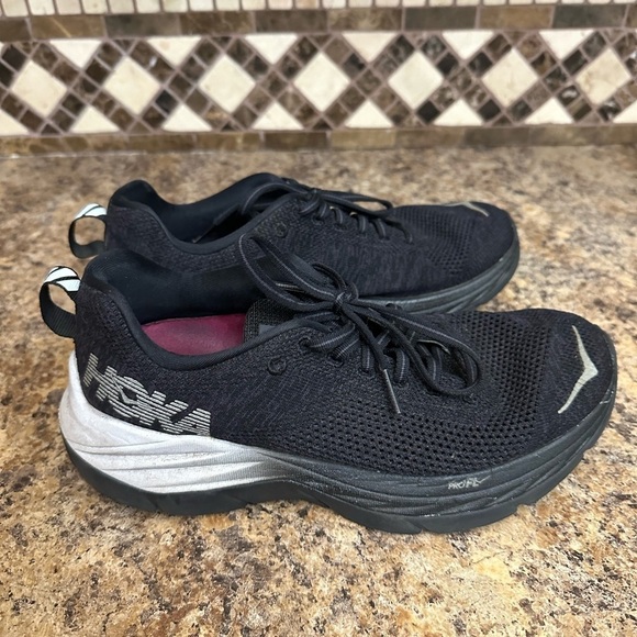 Hoka One One Profly Black Road Running Shoes Size Men’s 8.5 - Picture 3 of 10